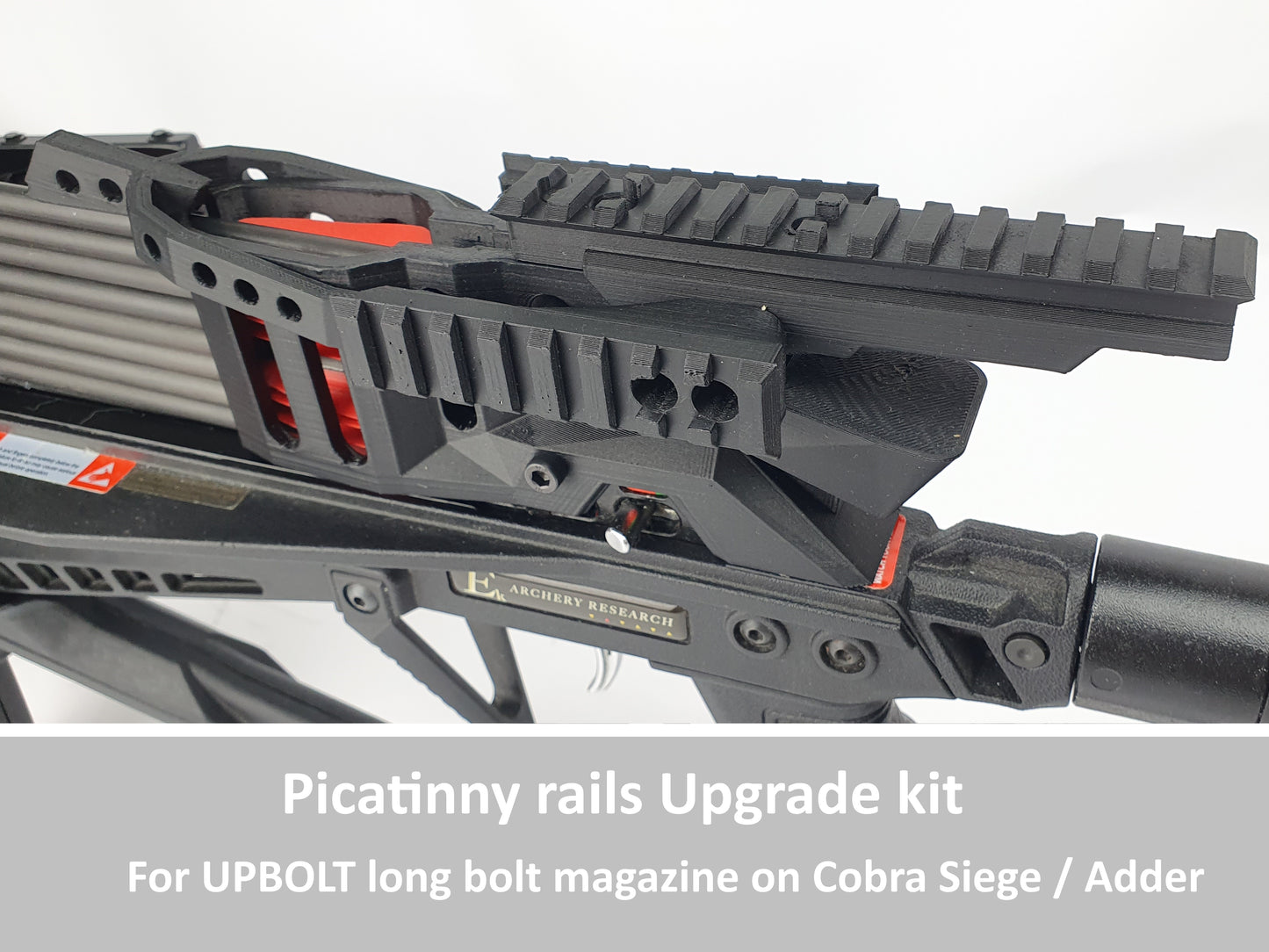 Picatinny upgrade kit for UPBOLT long bolt magazine