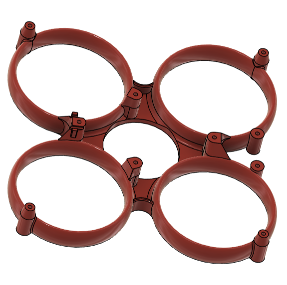 Nylon drone frame (DH-SVIRE)