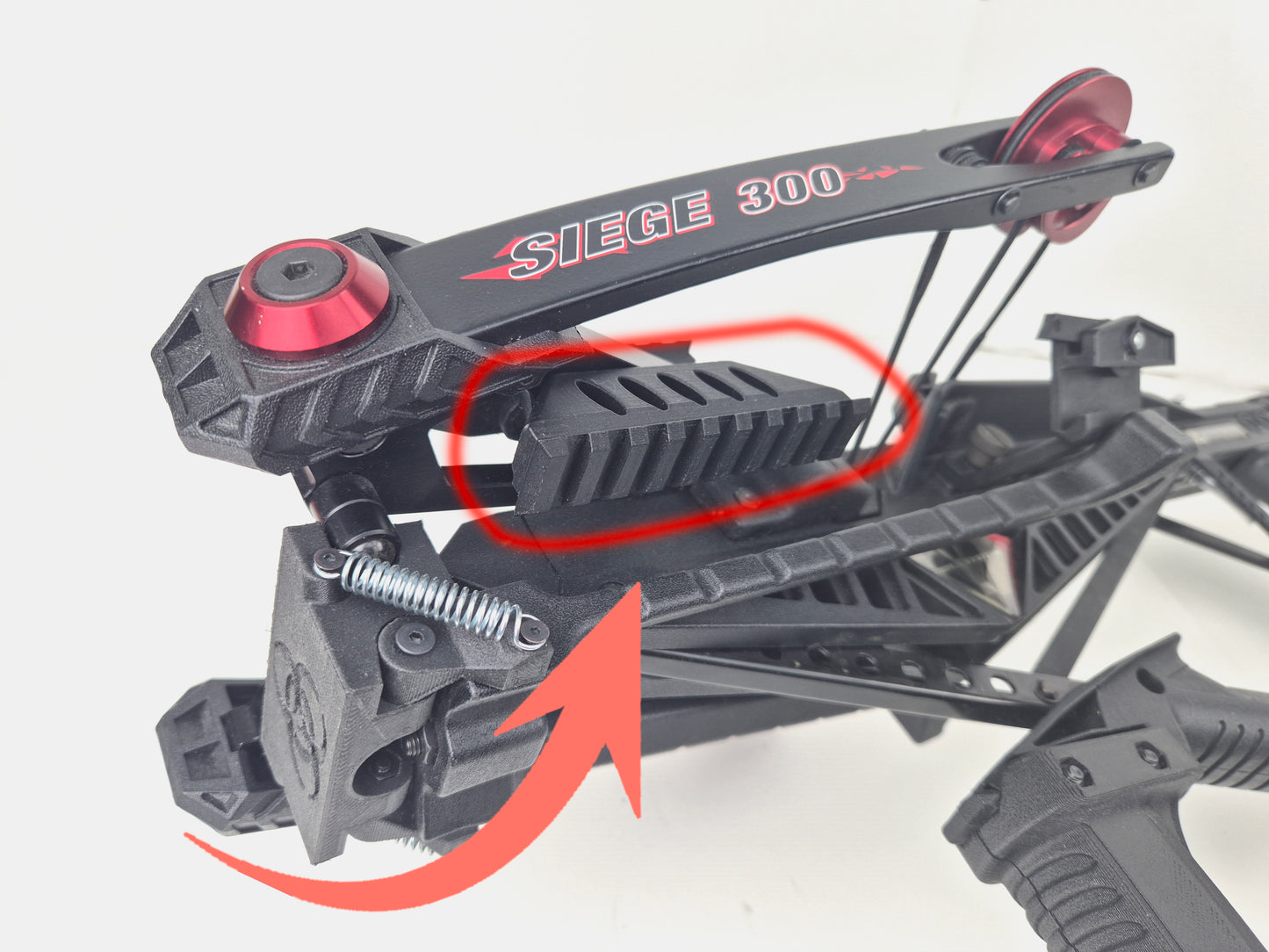 UPBOLT Frontal Picatinny Rail set for Cobra Siege