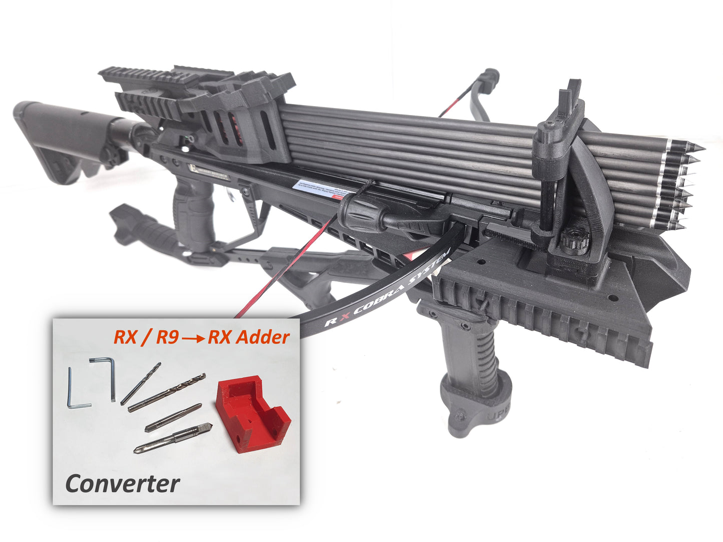 UPBOLT 8 bolt V2 Universal Magazine for RX Adder & converted RX / R9